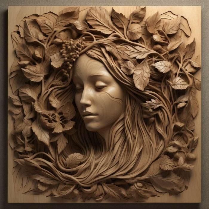 نموذج ثلاثي الأبعاد لآلة CNC 3D Art 